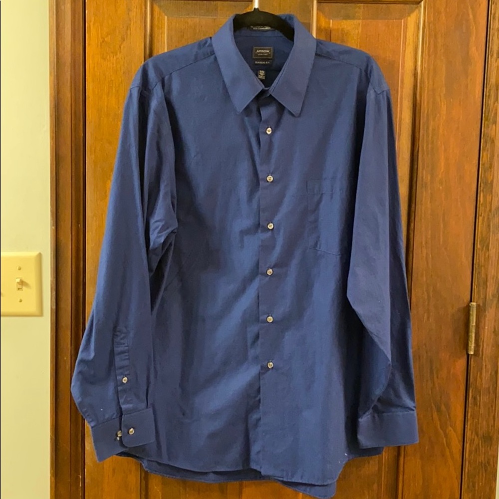 Arrow Blue Button Down